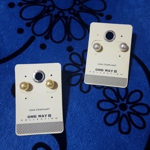 Double Sided Earrings.